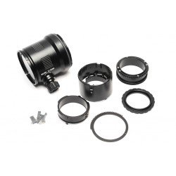 Nauticam N85 Macro Port and Zoom Gear Set for Olympus ED 12-50mm Nauticam N85 Macro Port and Zoom Gear Set for Olympus ED 12-50mm