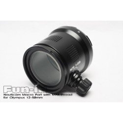 Nauticam N85 Macro Port with M77 thread for Olympus ED 12-50mm Nauticam N85 Macro Port with M77 thread for Olympus ED 12-50mm