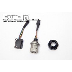Nauticam M14 Nikonos 5-pin bulkhead with hotshoe connection Nauticam M14 Nikonos 5-pin bulkhead with hotshoe connection