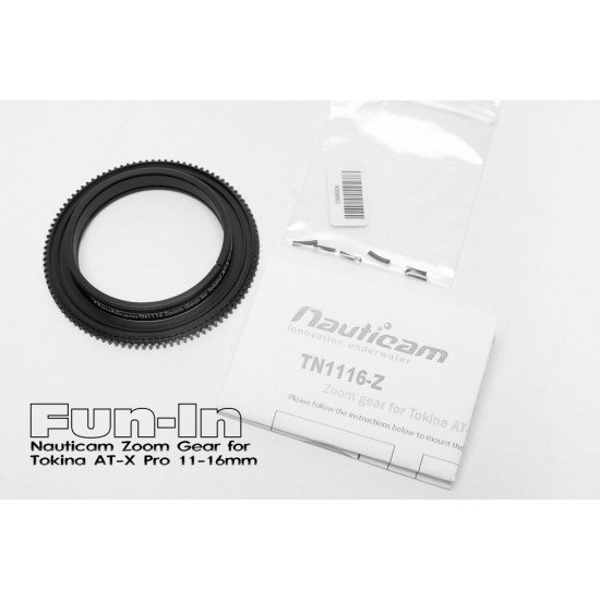 Nauticam Zoom Gear TN1116-Z for Tokina AT-X Pro 11-16mm F2.8 (IF) DX (Nikon)