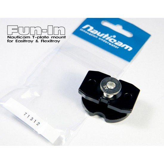 Nauticam T-plate mount for Easitray and Flexitray