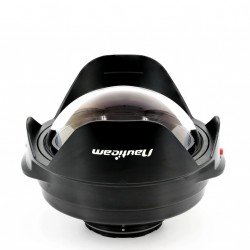 Nauticam Wide Angle Conversion Port 2 (WACP-2) 140 Deg. FOV with Compatible 14mm Lenses (incl. float collar) Nauticam Wide Angle Conversion Port 2 (WACP-2) 140 Deg. FOV with Compatible 14mm Lenses (incl. float collar)