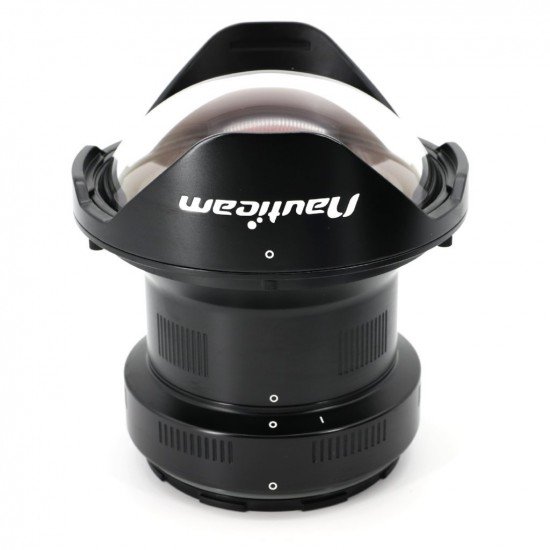 Nauticam 0.36x Wide Angle Conversion Port with Aluminium Float Collar (WACP, incl. N120 to N100 port adaptor)