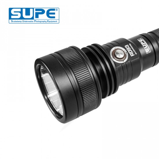 SUPE RD93 Diving Light (3000 lumens, Burning time 210mins)