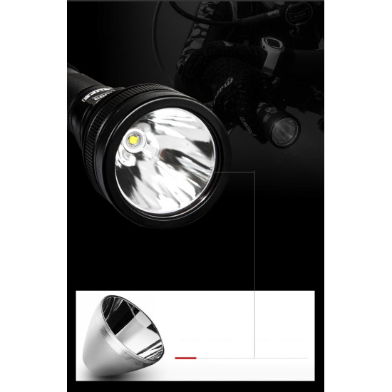 SUPE RD93 Diving Light (3000 lumens, Burning time 210mins)