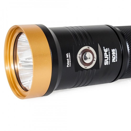 SUPE RD95 Diving Light (4000 lumens, Burning time 120mins)