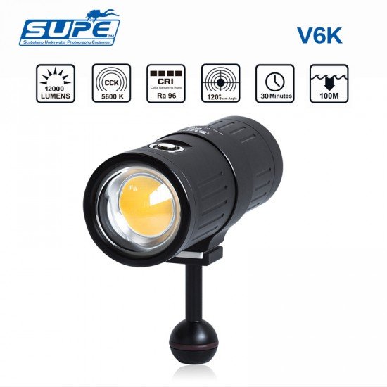 SUPE V6K Video Light (12000 lumens)
