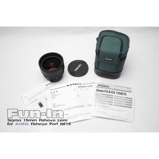 Sigma 15mm F2.8 Fisheye Lens for Anthis NF15