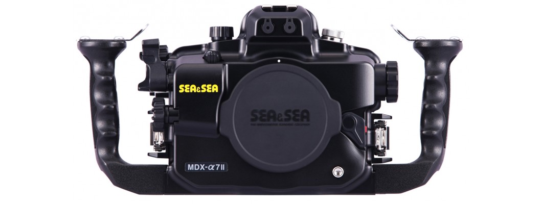 SEA&SEA A7II 防水殼搭配 90 微距鏡