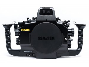 SEA&SEA D810 防水殼安裝 FIT 抽真空氣密檢測系統