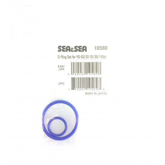 Sea&Sea O-Ring Set for YS-01/YS-02/YS-110α/YS-D1/YS-D2/YS-D3