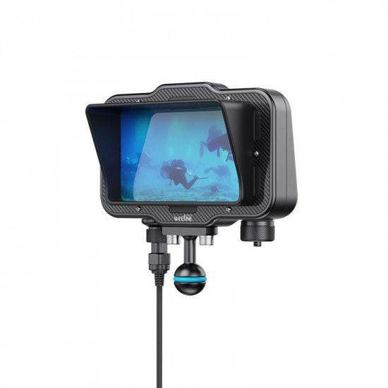 Weefine WED-5 Underwater Monitor (5 inch monitor included, HDMI support)