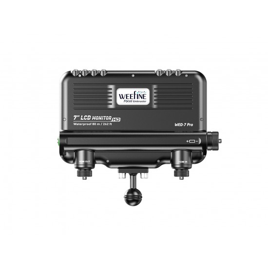 Weefine WED-7 Pro Underwater Monitor (7 inch monitor included, HDMI support)