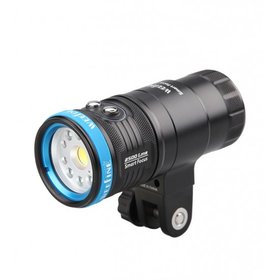 Weefine Smart Focus 2500 Lumens Video Light (Wide/Red/UV light)