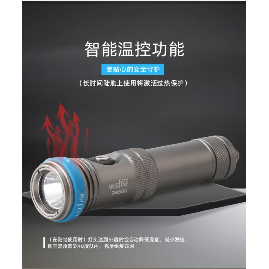 Weefine WF083 SN1500 LED Torch