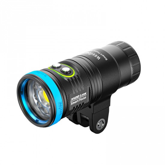 Weefine WF089 Smart Focus 3500 Lumens Video Light with Flash Mode