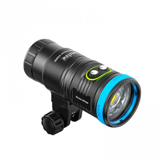 Weefine WF089 Smart Focus 3500 Lumens Video Light with Flash Mode