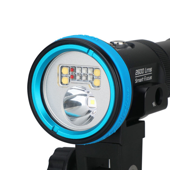 Weefine WF103 Smart Focus 2600 Multifunctional Diving Video Light Weefine WF103 Smart Focus 2600 Multifunctional Diving Video Light