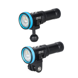 Weefine WF103 Smart Focus 2600 Multifunctional Diving Video Light