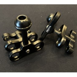 Weefine WFA49 Clamp Pro + WFA27 Ball mount