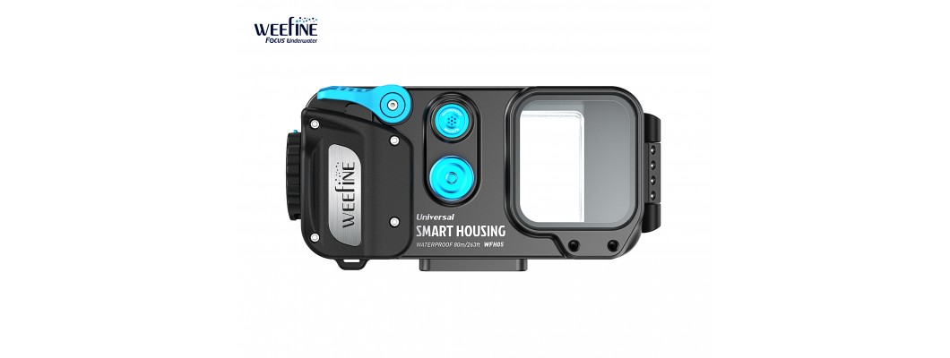 Weefine 新款 WFH05 鋁合金手機防水殼支援 iPhone 12 pro max 6.7‘’ 超大尺寸手機