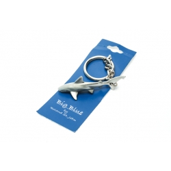 Big Blue Key Chain - Grey Reef Shark