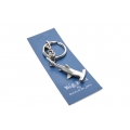 Big Blue Key Chain - Hammer Head Shark