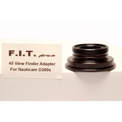 F.I.T. Viewfinder Mounting Ring for INON 45° Viewfinder and Nauticam DSLR housing
