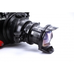 Nauticam Macro to Wideangle Lens 1 (MWL-1) 150 deg. FOV with full frame 60mm macro lens