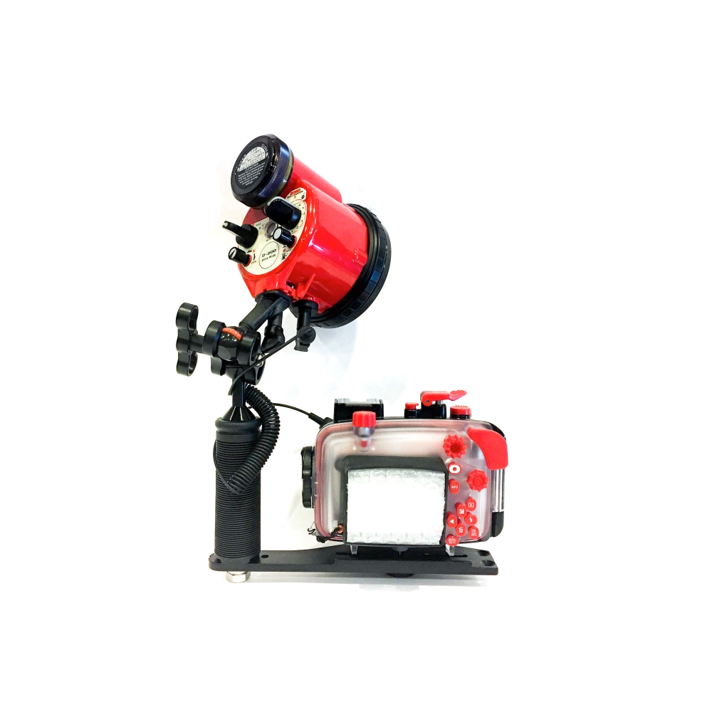 Olympus PT059 Housing for TG6 and INON D200 Strobe Suite