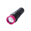SUPE F24 對焦燈 (粉紅色外殼, 1,200 流明, 4色燈光切換白色, 紅色, 藍色, 粉紅色)