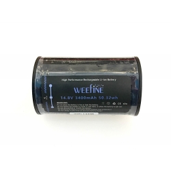 Weefine WF033 14.8V 3400mAh 50.3Whr Spare Battery for Solar Flare 2800/3800/5000/WFS02/WFS05