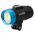 Weefine WF082 Smart Focus 5000 Lumens Video Light with Flash Mode (RA80, 5700K, Ball mount included)