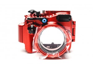 日本 Acquapazza - Sony RX100IV 專用鋁合金防水殼 紅藍雙色 到貨