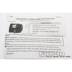 對焦模式切換齒輪環 FMG-N60MF 對焦模式切換齒輪環 FMG-N60MF