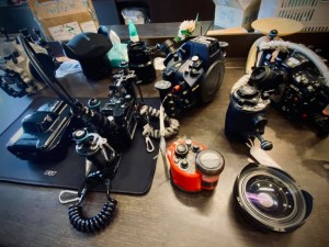 維修日記 2021-10-15: 本週維修件較多，還沒進修理間的都有工號將依順序處理，週末將加班趕件