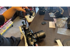 維修日記 2021-10-19: 使用 Backscatter Mini Flash 1 MF-1 閃燈連結光纖訊號轉換器不閃