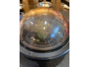 維修日記 2021-10-29: Weefine  WFL-02 半球罩內側鍍膜損壞 維修日記 2021-10-29: Weefine  WFL-02 半球罩內側鍍膜損壞
