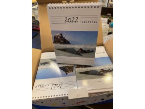 William Tan 2022 年曆到貨, 只送不賣