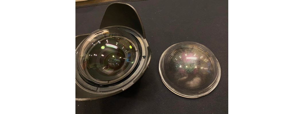 維修日記 2022-07-28: Weefine WFL02廣角鏡半球罩鏡片鍍膜脫落免費換新