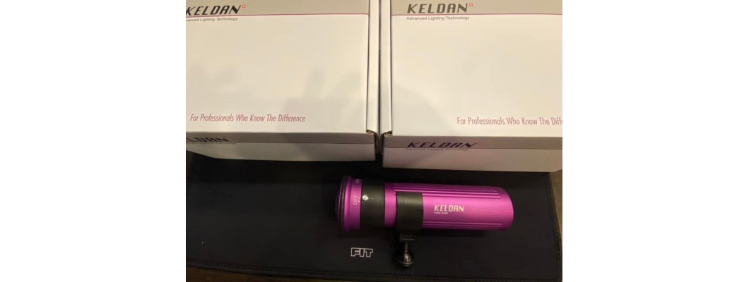 Keldan Video 8X 15000lm CRI 95 水下攝影燈