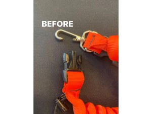 維修日記 2022-09-17: 修復 Cetacea 伸縮扣彈片