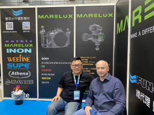 歡迎UWtech CEO Pavel Kolpakov來到我們的展位