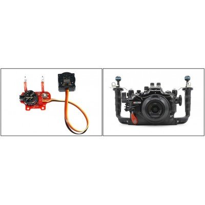 LED TTL-信號轉換器 vs 機頂小閃燈 對於引閃水中閃光燈上更有優勢的原因