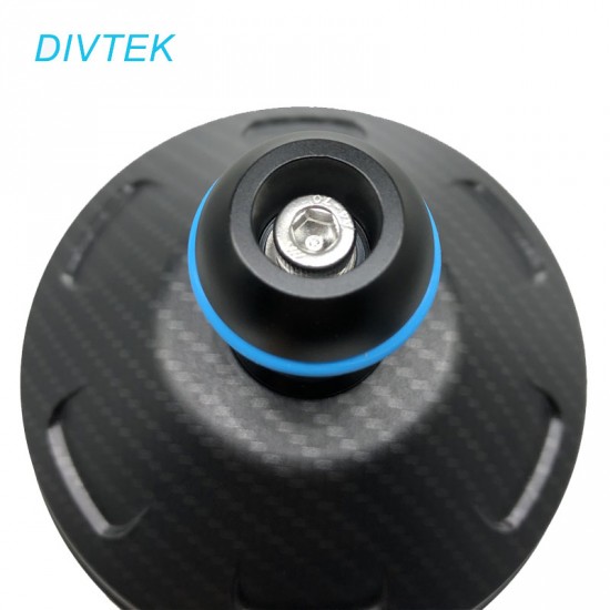 DIVTEK 150mm 超浮力燈臂 D95-110 (浮力 -390g, 球頭可拆卸)