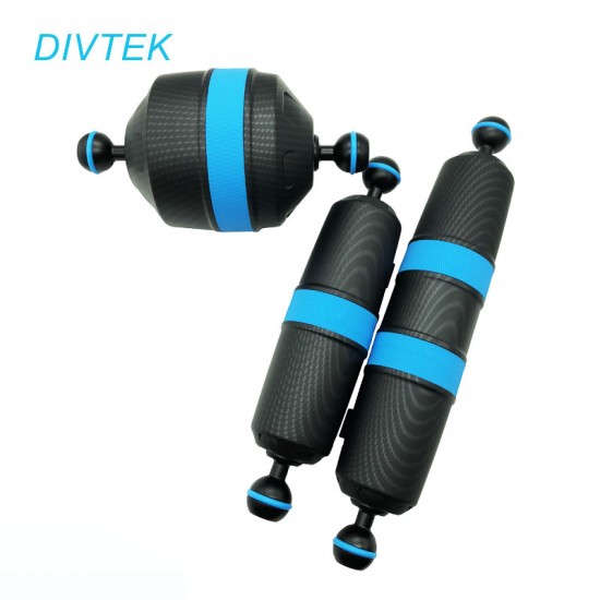 DIVTEK 150mm 超浮力燈臂 D95-110 (浮力 -390g, 球頭可拆卸)