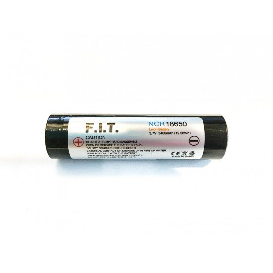 F.I.T. 18650 3400mAh 電池 Pro 版 for Bunny LED/LED650