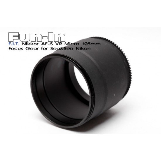 F.I.T. Nikkor AF-S VR Micro 105mm 對焦環 for Sea&Sea Nikon