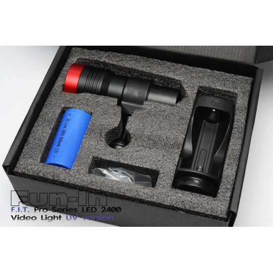 F.I.T. LED 2400UV 攝影燈 (10W UV版) F.I.T. LED 2400UV 攝影燈 (10W UV版)