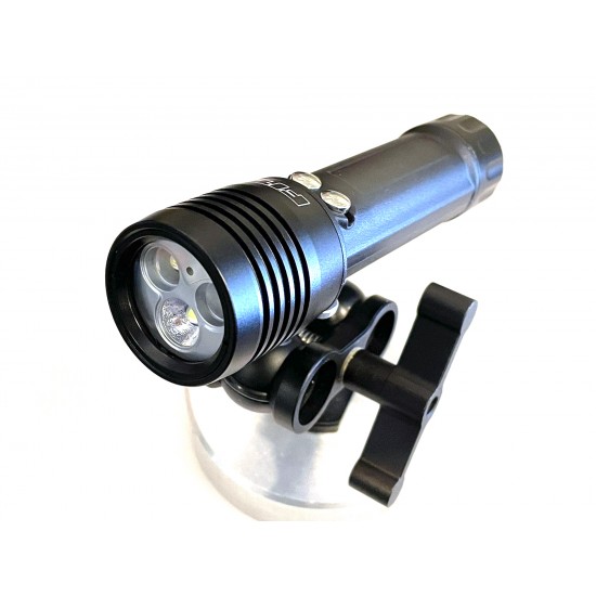 F.I.T. UML01-FSL 1300 流明攝影燈 (限量加碼贈備用電池) (黑色外殼, 超小外型與輕量化, 散光/聚光/雷射光)